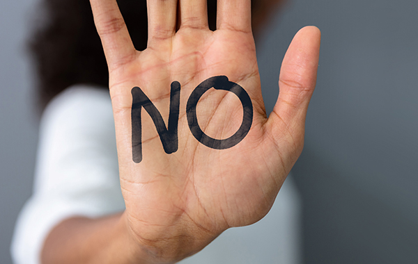 Fixer nos limites en disant non